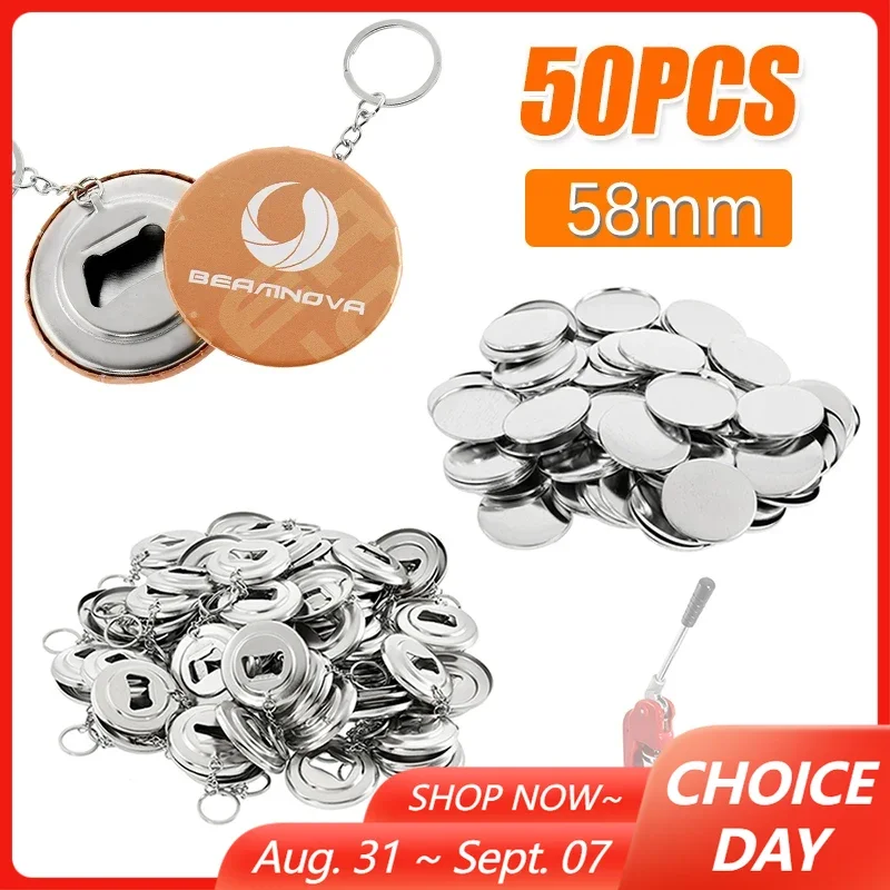 Button Badge Blank - 50pcs Blank Metal Button Making Supplies