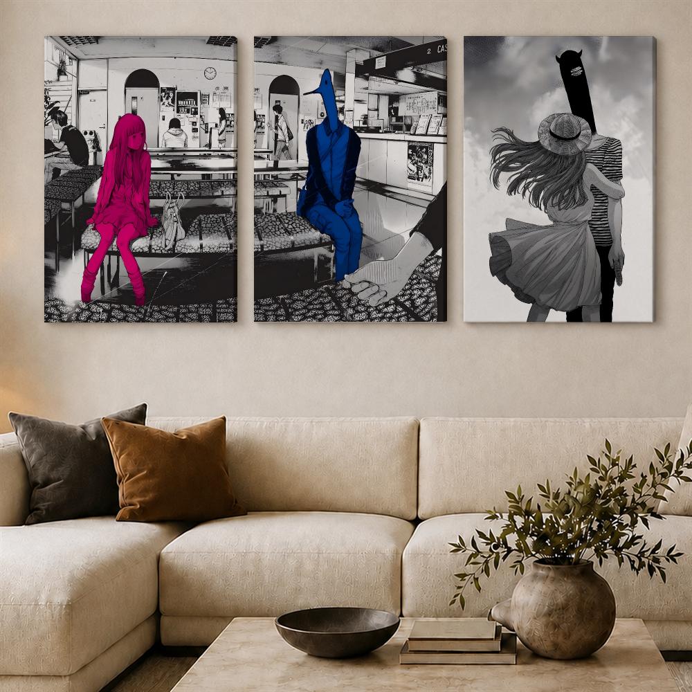 G-Goodnight Punpun Anime Poste - Canvas Wrap Ready review and price
