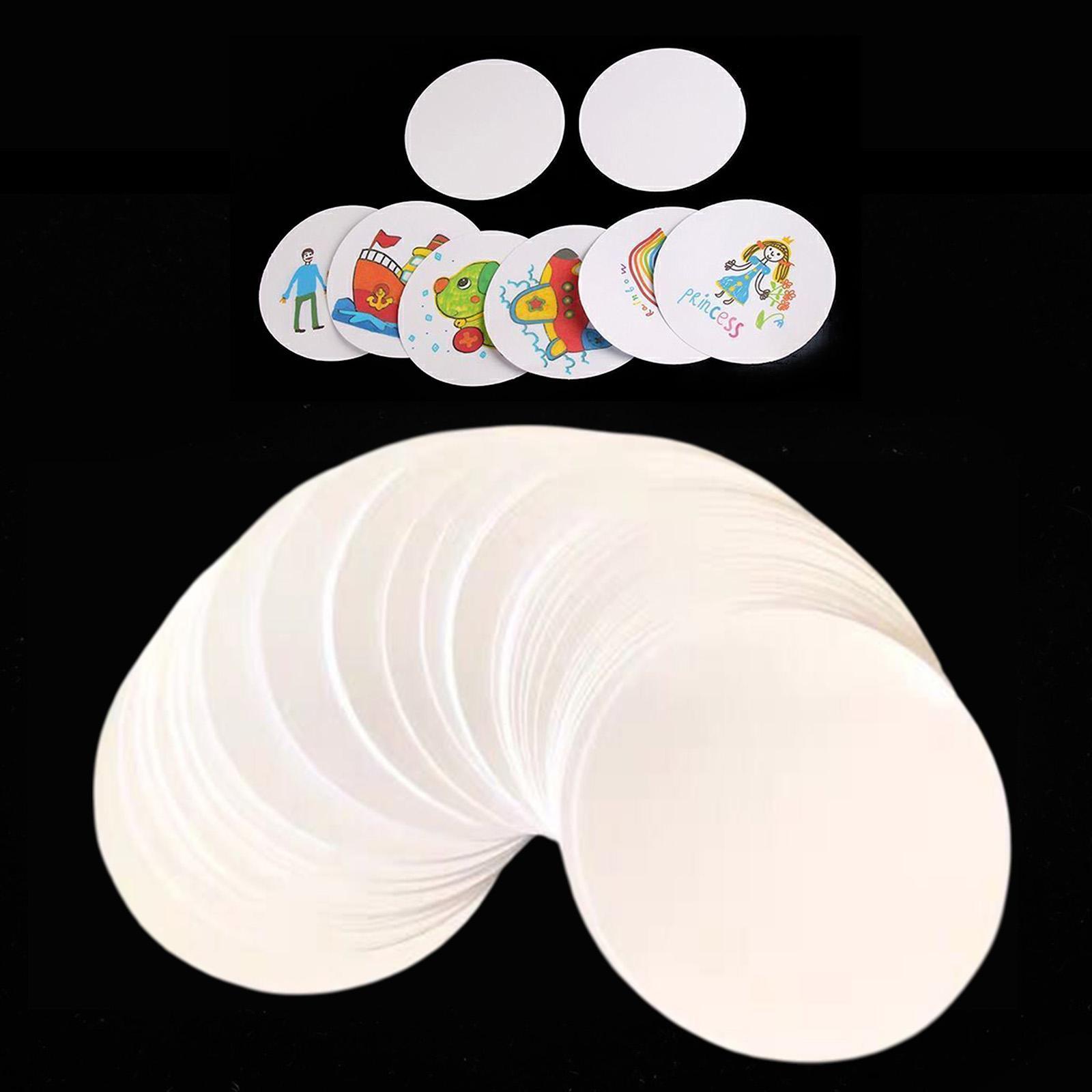 100x Button Badge Blank Paper  - Button Badge Blank review and price