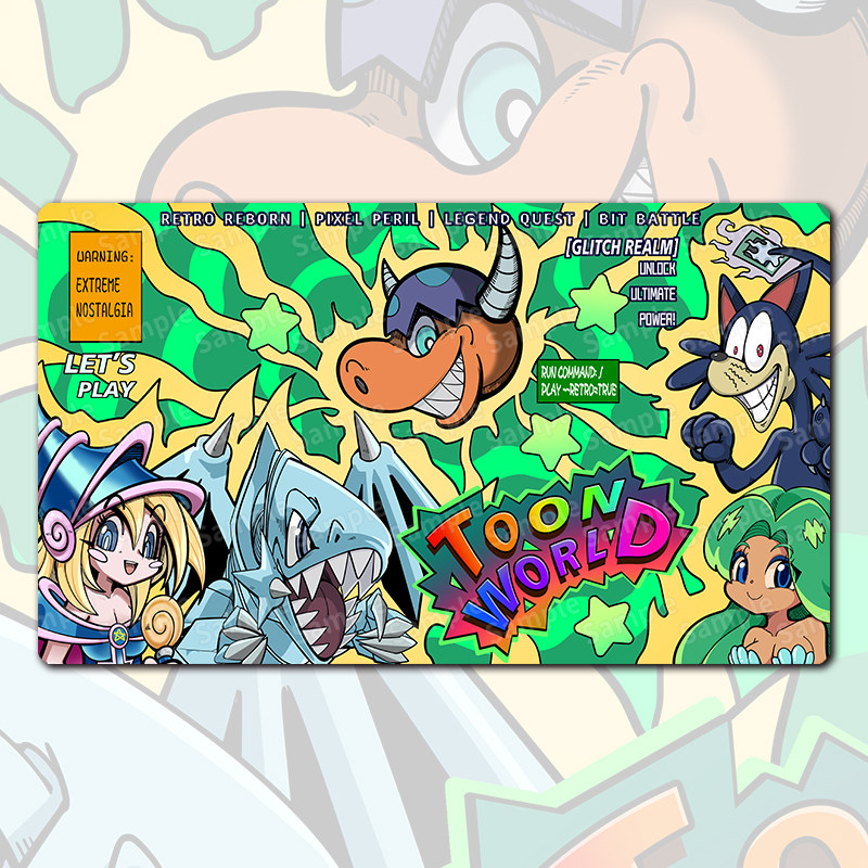 Yu-Gi-Oh! 600x350mm Toon Dark  - Door Mat Blank review and price