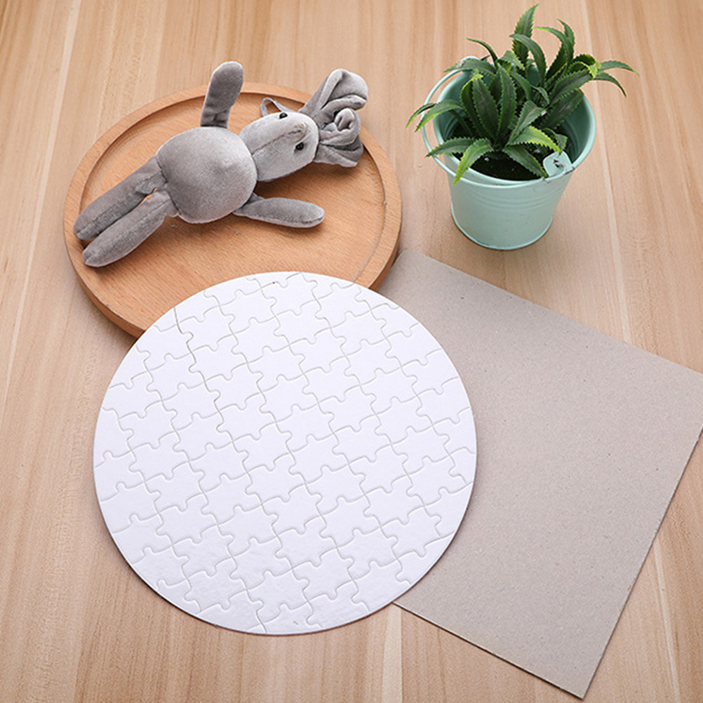 4Pcs Heat Transfer Sublimation - Puzzle Blank White review and price
