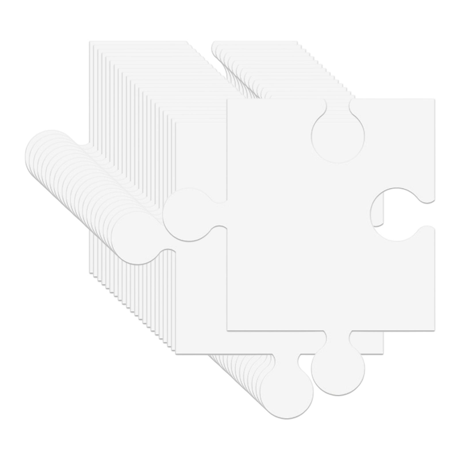 Kids Adult Blank Puzzle for DI - Puzzle Blank White review and price