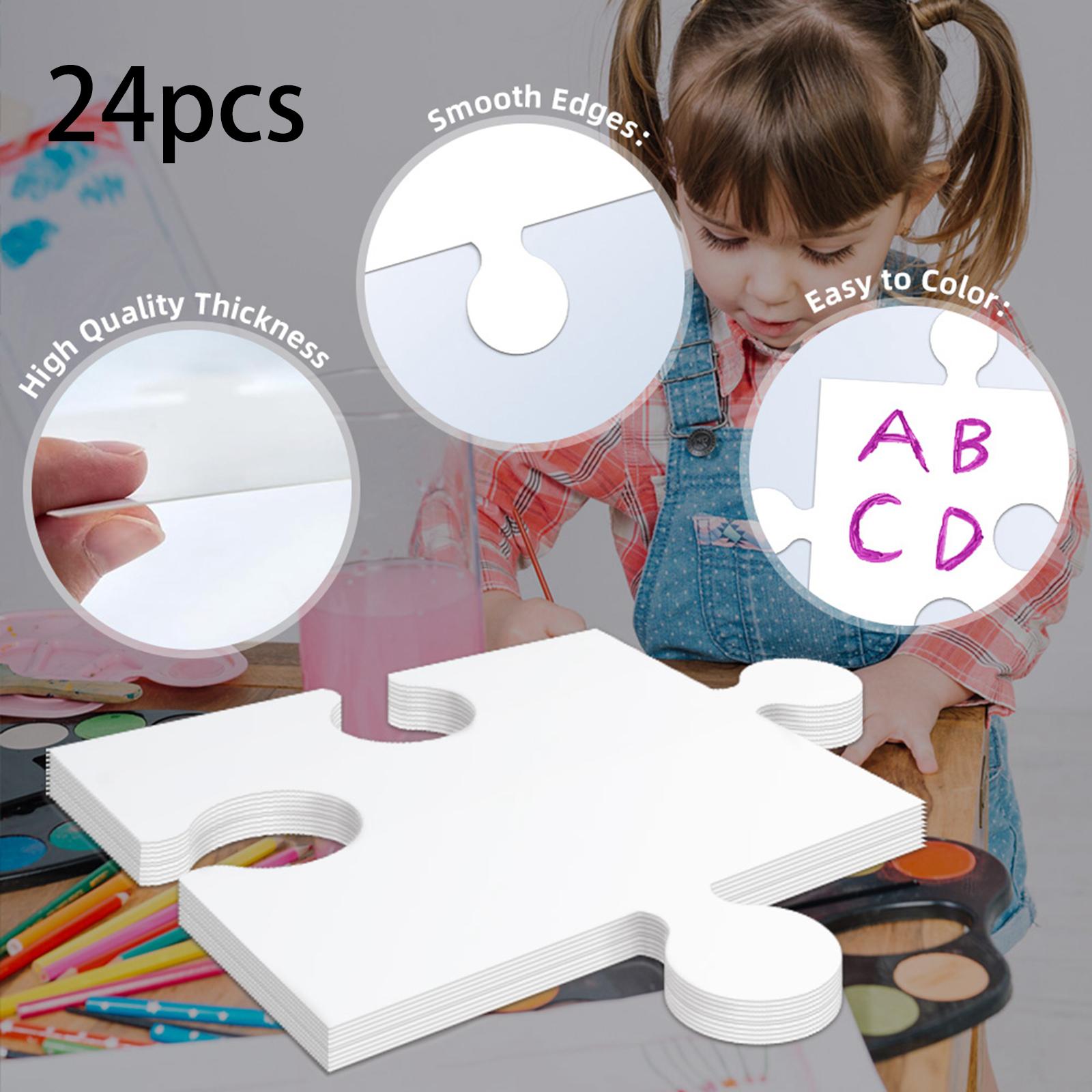 Kids Adult Blank Puzzle for DI - Puzzle Blank White review and price