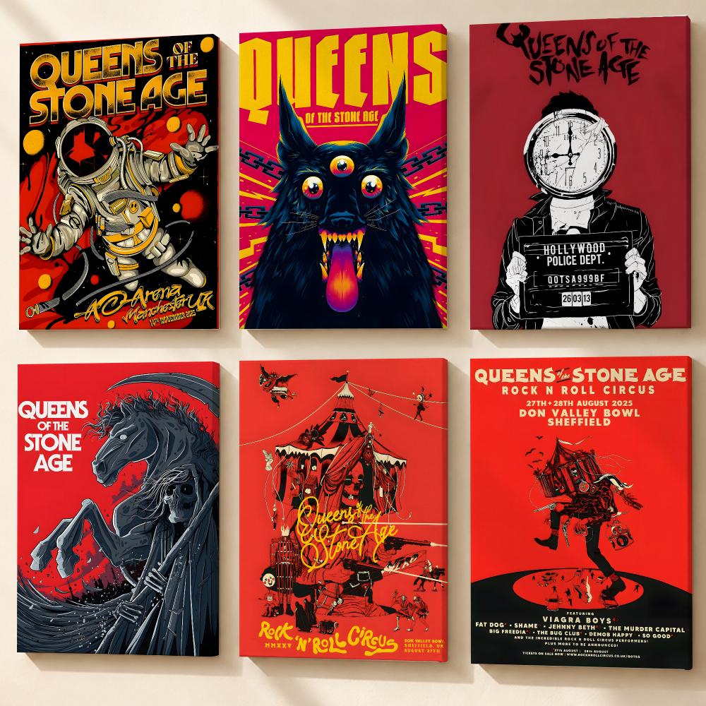 Band Q-Queens Of The Stone Age - Canvas Wrap Ready review and price
